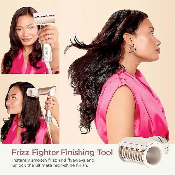 Til Shark FlexStyle HD430/HD435 Series Styling System, Hårstylingværktøj, Glat flyvende hårstrå ud