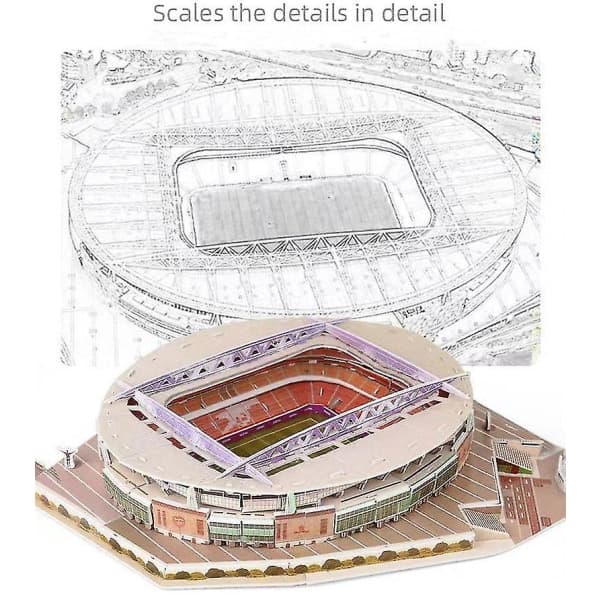 3D-puslespil Old Trafford 138 brikker 30,5x23x4cm