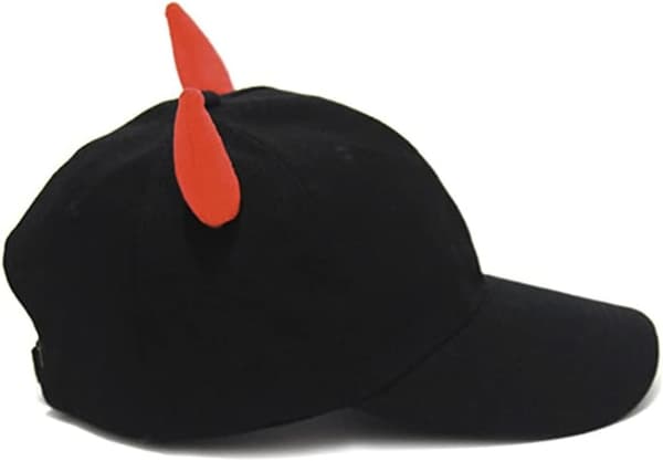 Baseballcaps med djevelhorn for menn og kvinner -