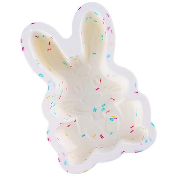 Kreativ påske tegneserie kageform DIY dessert bageforme kiksforme til bagning hvid