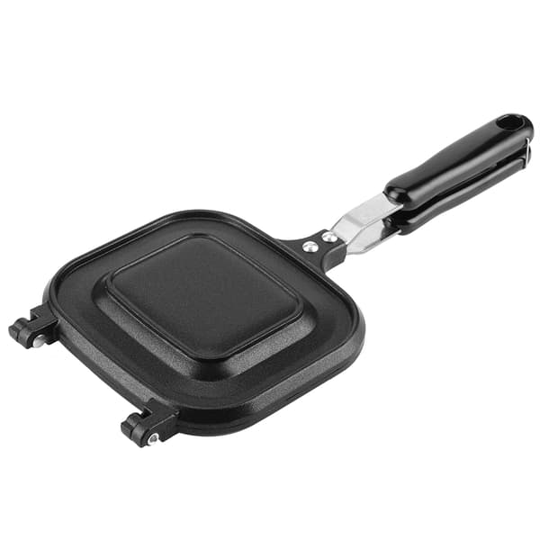 Dobbeltsidet multifunktionel stegepande sandwichrister morgenmadsmaskine non-stick bagepande