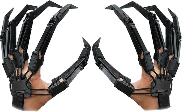 Halloween Articulated Finger Extensions, 3D Printed Articulated Fingers