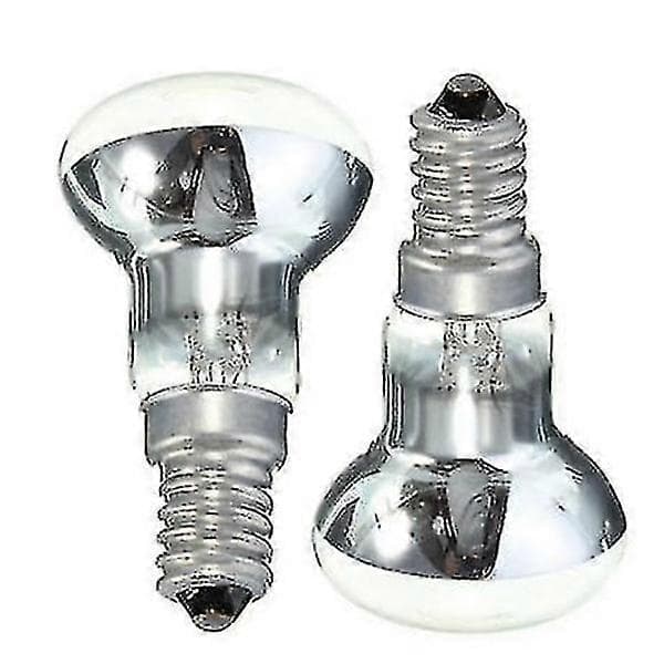 4 Edison glødepærer E14 30w, LED reflekterende spotlight lavalampe