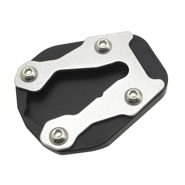 Motorcycle Accessories Side Stand Extender Kickstand Pad Support Plate for 450MT MT450 2024 2025 Silver Silver