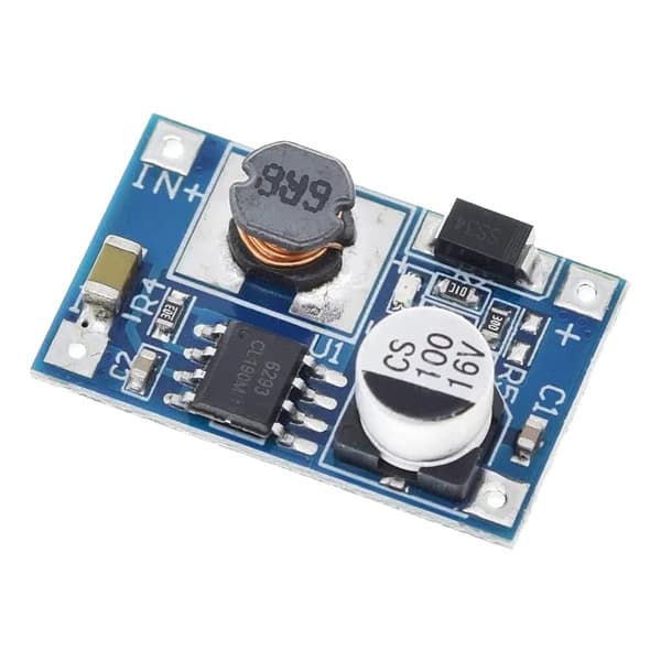 5 kpl 3,7 V 8 W USB DC-DC-tehostinkorttimoduulia, tulo 3 V-6 V - 12 V -