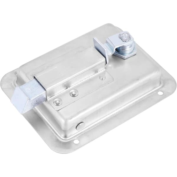 Hardware 2-pack Stainless Steel Paddle Spring Latch with Lock and Key - Easy Flush Handle for RV Door Trailer