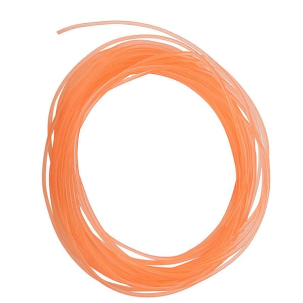 Orange Glat PU Polyurethan Rundrem til Drivtransmission (2mm*10m)