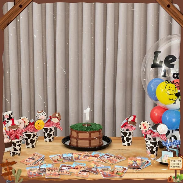 24 stk. Western Cowboy Mini Notesbøger i Bulk Wild West Små Notesblokke -