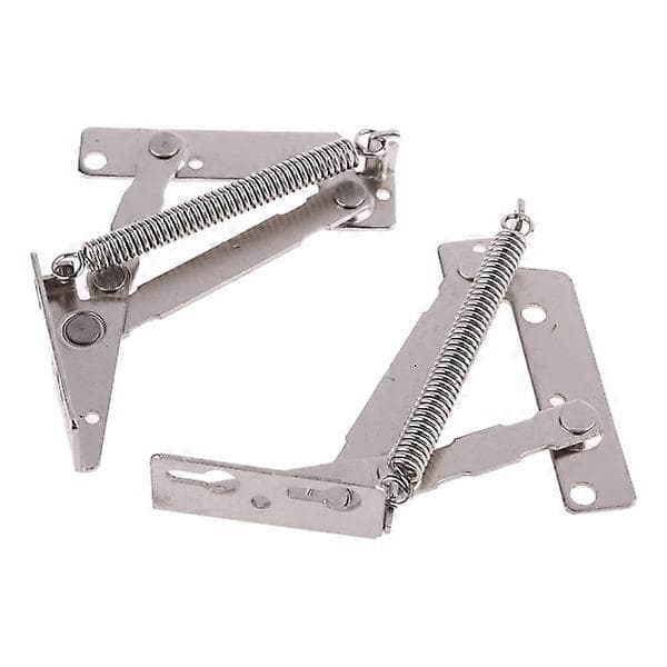 2pcs/set 80 Degree Spring Hinge Cabinet Door Lift Up Support Flap Stay Kitchen Cabinet Tool