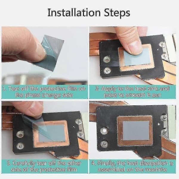 Honeywell - Ptm7950 Termisk Pad, bærbar PC CPU GPU Faseendring Kjølepasta Pad Tw