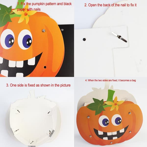 Halloween-karkkipussit 7-osainen DIY-juhlapussisetti