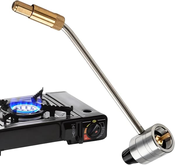 Camping Propanregulator Gassflaskeventiladapterkobling