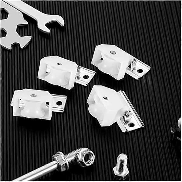 Curtain Accessories Cord Wheel Window Blind Lock for Roman Pleated Blinds Roller Blind Replacement Accessories (4 Pcs) [DB]