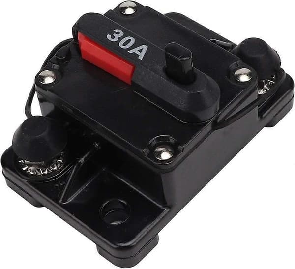 Bilsikring, bilstereo indbygget afbryder selv-nulstillende sikring (30A), 12V 30A
