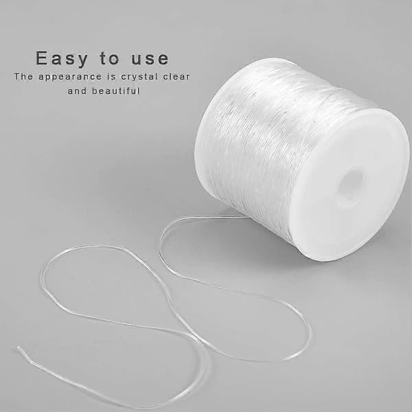 Transparent Crystal Clear Nylon Bead Thread Jewelry Bracelet Making Craft Wire
