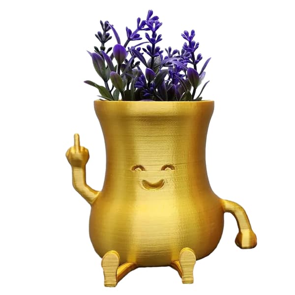 Cheekys langfinger sukkulentplanter Multi-Purpose Plants Stand til balkonhave Guld Gold