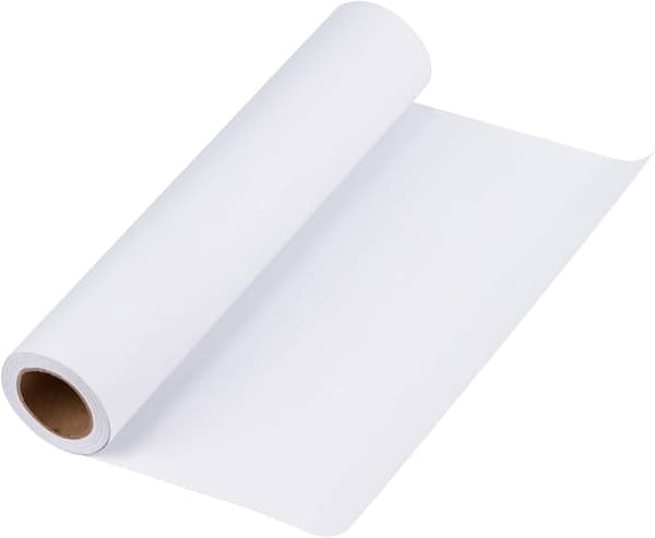 1 rulle hvidt kraftpapir - 30 cm x 30 m - Genbrugspapir perfekt til