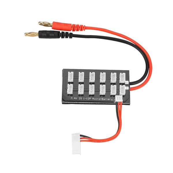 7.4V 2S LiPo Batteri Parallell Ladebrett Balanseladebrett med JST pH-kontakt