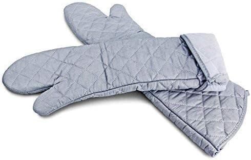 Ekstra Lange 23\" 58cm Bomulls Ovnshansker BBQ Varmebestandige