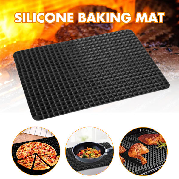 Silikone Bagemåtte Silikone Lakridsmåtte Grill Ovn Bageplade