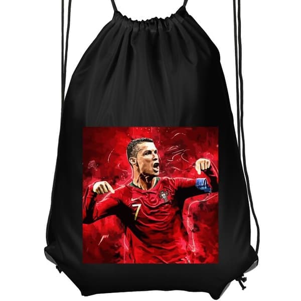 Urheilullinen kuntosalilaukku | Mukava treenilaukku lapsille Ronaldo Answer
