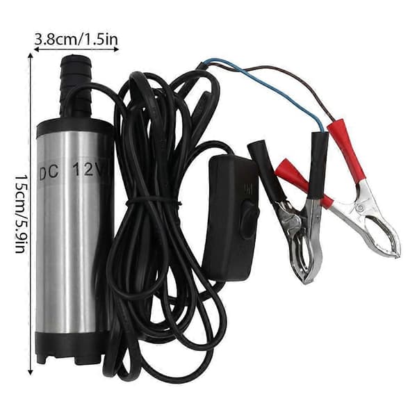 12V uppopumppu diesel- ja vedensiirtoon