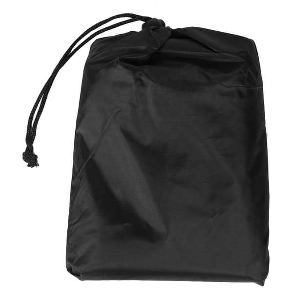 Waterproof UV Protective Deck Box Cover Storage Box Protective Cover 123x62x55cm (Black)