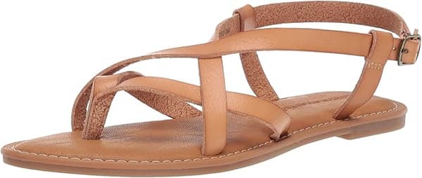 Uformelle sandaler med stropper for kvinner