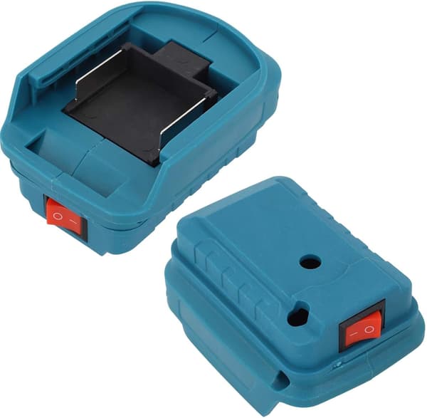 Batterier Gentænkt Adapter, der understøtter dine behov i 1815 Innovative løsninger, der driver elektriske enheder inklusive model (sort)