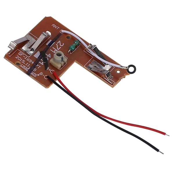 1 Set 4ch 40mhz Remote Transmitter & Receiver Board With Antenna For Diy Rc Car Robot Remote Control