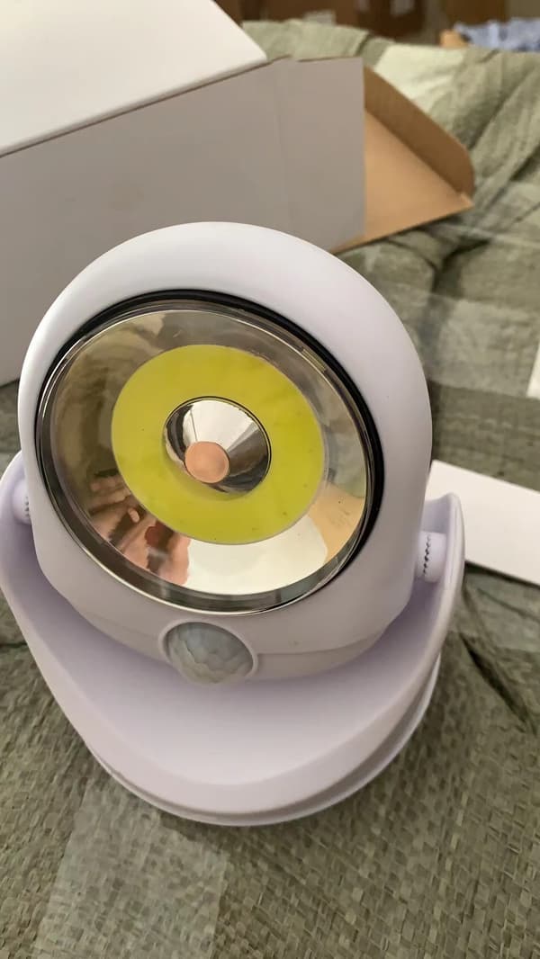 Trådløs vegglampe trådløs bevegelsessensor LED-lamper 360° intelligent