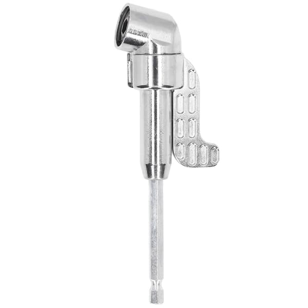 Right Angle Drill Adapter 105 Degree Drive Socket Bending Electric Screwdriver 1/4in Hex Shank