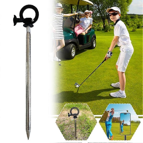 Golfballhode Mobiltelefon Magnetisk Stativ Innsetting Fotografi Selfiestang