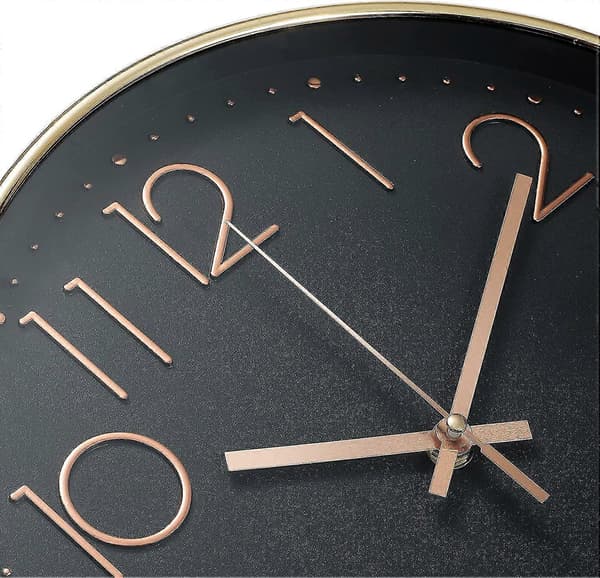 Silent Silent Quartz Analog Wall Clock - 30cm - No Ticking - Analog Wall Clock