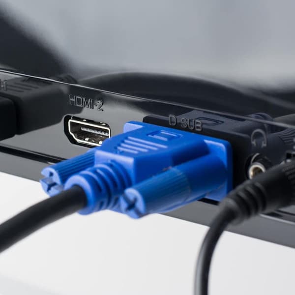 3-pak HD15 VGA-han til han videokabel til tv-computer. 3-pak, 5 fod KLB