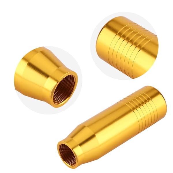 Girspaksknott i aluminiumlegering for bil, manuell, universell, gull