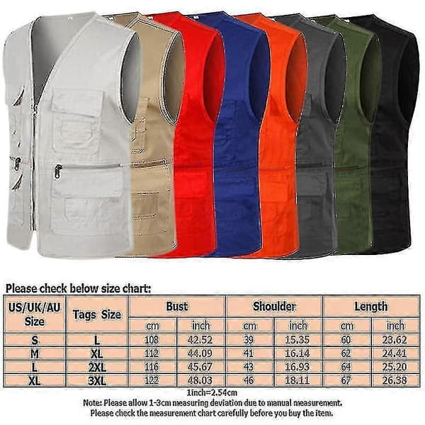 Fiskevest for kvinner, Cargo, uformell safarivest, ensfarget jakke