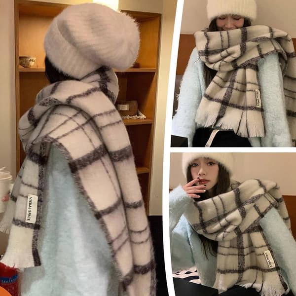 Rutiga Scarves - Varma & Köldtåliga, Elegant Temperament
