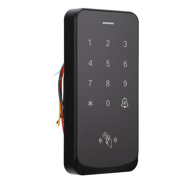 Access Control Keypad IP67 Waterproof Wireless Digital Card Reader Entry Door Lock with Blue Backlight