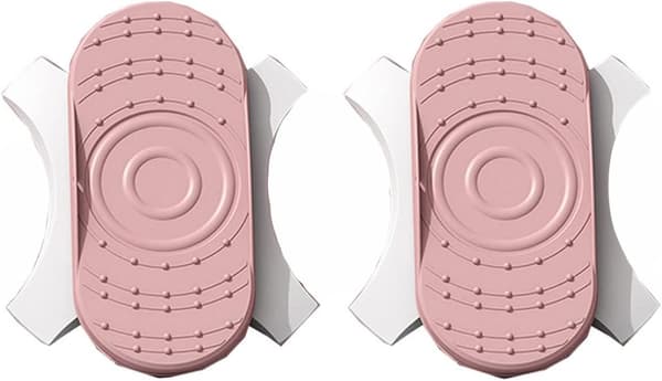Dobbeltpedal hjemmetreningsutstyr dans split midjetwister Rosa Rosa