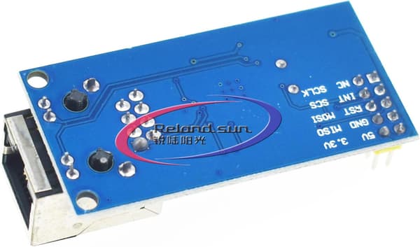 5 kpl W5500-moduuleita SPI-liitäntäkortti -