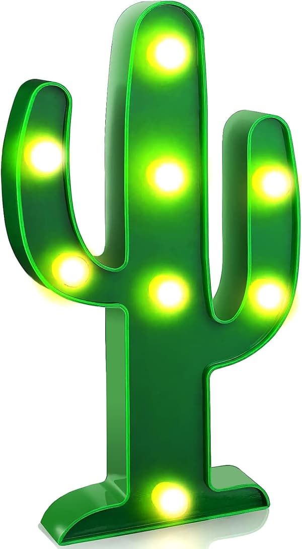 LED Natlampe LED Kaktuslampe Bordlampe Lys til Børneværelse