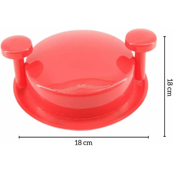 Chicken Shredder Tool with Non-Slip Silicone Mat to Replace Bone Meat for Cooking Chicken, Beef and Other Meats 1 pc (Red OPP Packaging)