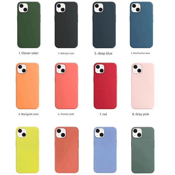 Apple silikonecover med MagSafe (til iPhone 12 Pro Max) iPhone 12 Pro Max iPhone 12 Pro Max Dyblå iPhone 12 Pro Max Deep blue
