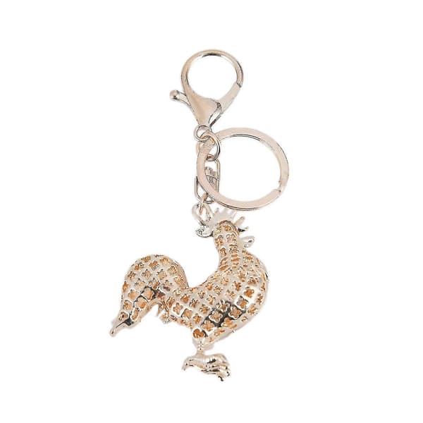 Rhinestone Tupp Handväska Charm Nyckelring