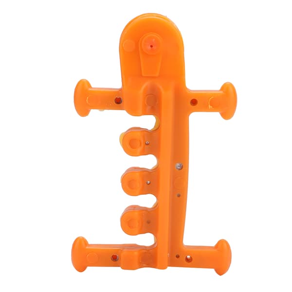 10pcs Greenhouse Fix Tool Kit Anti-Rollover Ventilation Chuck Pulley Device Accessories Orange