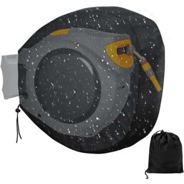 Protective Cover for Wall-Mounted Automatic Hose Reel - For HOZELOCK and GARDENA - 420D