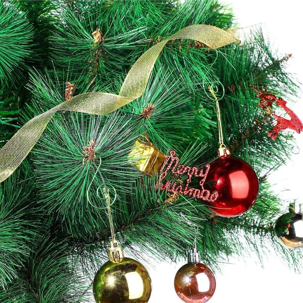 Red 100 Pieces, Christmas Ball Hooks, Christmas Tree Decoration, Chr