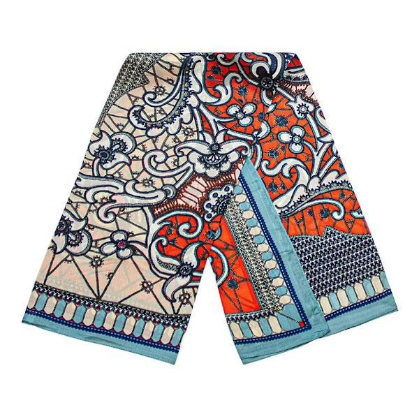 Scarf with paisley pattern - Red, No. 11 multifärg multicolor