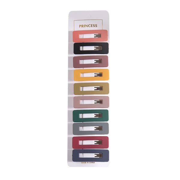 20 stk. matte hårspenner for jenter og kvinner, sklisikre